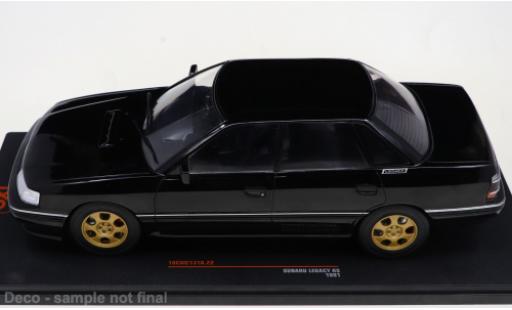 Subaru Legacy 1/18 IXO RS noire 1991 coche miniatura