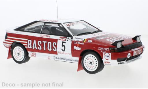 Toyota Celica 1/18 IXO GT-Four ST165 No.5 Rally WM Haspengauw Rally 1990 modellautos