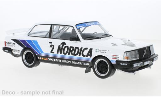 Volvo 240 1/18 IXO Turbo No.2 Europe Dealer Team Nordica ETCC Brünn 1986 miniature