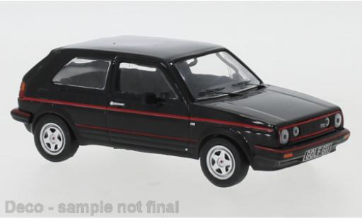 Volkswagen Golf 1/43 IXO II GTI metallise noire/rouge 1984 miniature