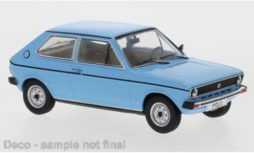 Volkswagen Polo 1/43 IXO (MK I) bleu clair 1975 modellino in miniatura