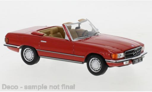 Mercedes 280 1/43 IXO SL (R107) red 1979 diecast model cars