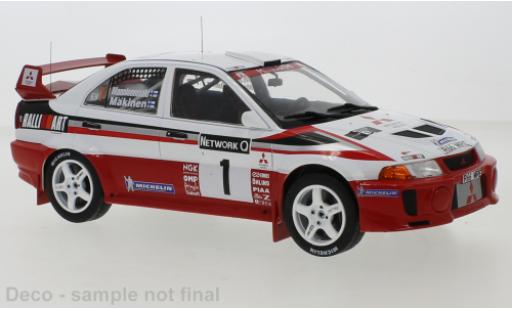 Mitsubishi Lancer 1/18 IXO RS Evolution V No.1 RAC Rally 1998 T.Mäkinen/R.Mannisenmäki miniature