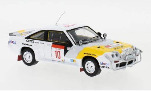 Opel Manta 1/43 IXO 400 No.10 Euro Team Rallye WM Safari Rallye 1984 R.Aaltonen/L.Drews miniature
