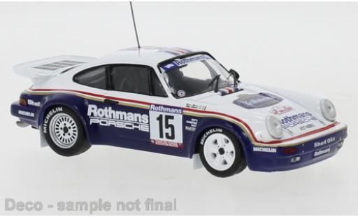 Porsche 930 1/43 IXO 911 SC/RS No.15 Rallye Tour de Corse 1985 B.Coleman/R.Morgan miniature
