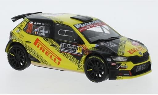 Skoda Fabia 1/43 IXO R5 Evo No.30 Pirelli Rallye WM Rally Monte Carlo 2020 G.Munster/L.Louka miniature