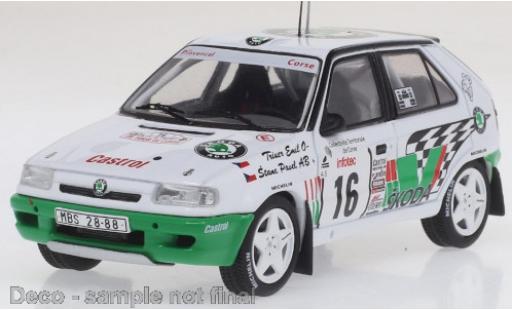 Skoda Felicia 1/43 IXO Kit Car No.16 Rallye Tour de Corse 1995 E.Triner/P.Stanc miniature
