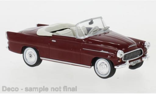 Skoda Felicia 1/43 IXO Roadster rouge 1959 miniature