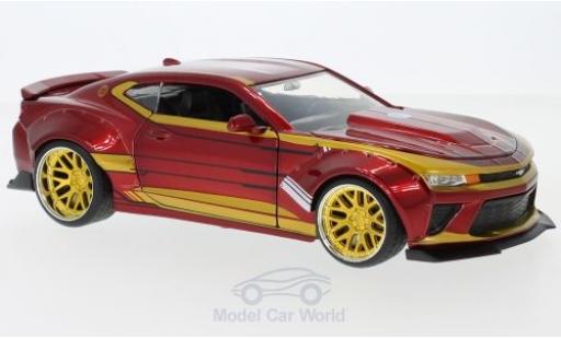Chevrolet Camaro 1/24 Jada Toys Toys Toys Toys Marvel Avengers - Iron Man 2016 mit Figur diecast model cars