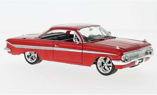 Chevrolet Impala 1/24 Jada Toys rosso Fast & Furious 8 Doms tuning sans Vitrine modellino in miniatura