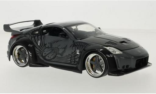 Nissan 350Z 1/24 Jada Tuning grise/noire Fast & Furious 2003 tuning miniature