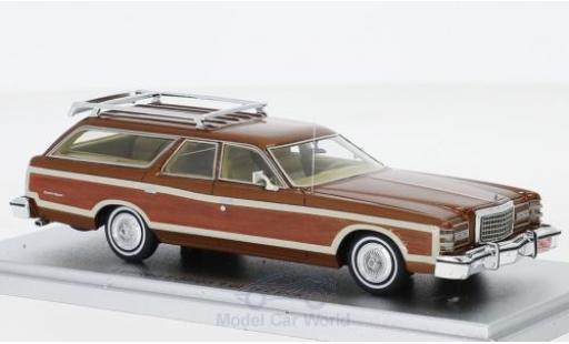 Ford LTD 1/43 Kess Country Squire metallic-bronze/Holzoptik 1978 diecast model cars