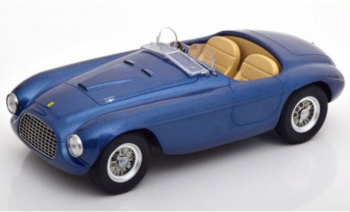 Ferrari 166 1/18 KK Scale MM Barchetta metallise blu RHD 1949 modellino in miniatura