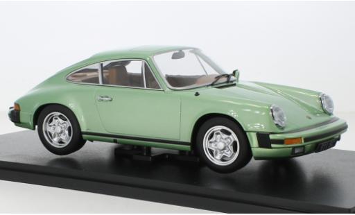 Porsche 930 1/18 KK Scale 911 SC metallise green 1978 diecast model cars