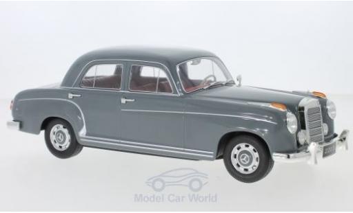 Mercedes 220 1/18 KK Scale S Limousine (W180 II) grise 1956 miniature
