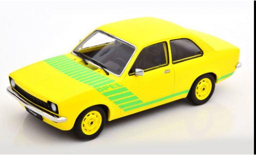 Opel Kadett 1/18 KK Scale C Swinger jaune/verte 1973 miniature