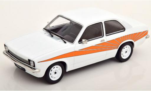 Opel Kadett 1/18 KK Scale C Swinger blanche/orange 1973 miniature