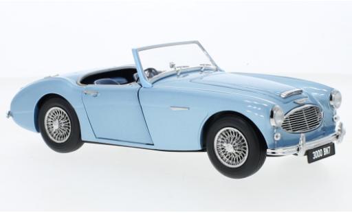 Austin Healey 3000 1/18 Kyosho MK. I (BN7) blu modellino in miniatura