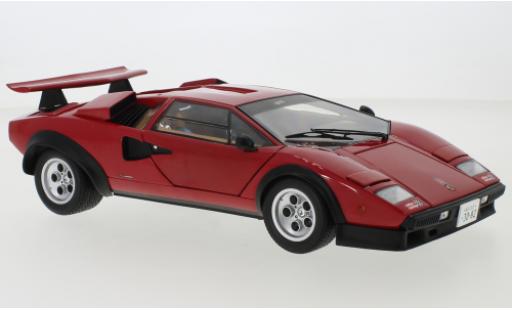 Lamborghini Countach 1/18 Kyosho Walter Wolf red 1982 diecast model cars