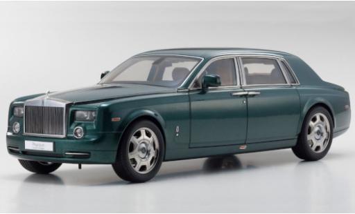 Rolls Royce Phantom 1/18 Kyosho EWB metallise green 2003 diecast model cars