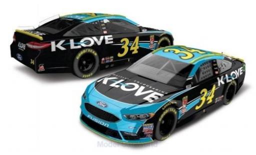 Ford Fusion 1/64 Lionel Racing No.34 FrontRow Motorsports K-Love Nascar 2018 M.McDowell miniature