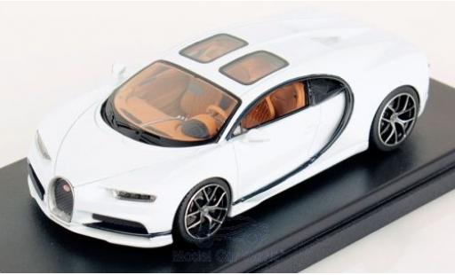 Bugatti Chiron 1/43 Look Smart Sky View blanche miniature