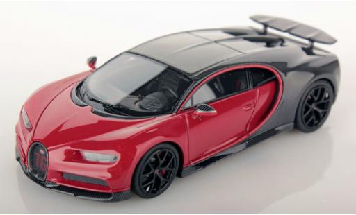 Bugatti Chiron 1/43 Look Smart Sport grise/rouge 2019 miniature
