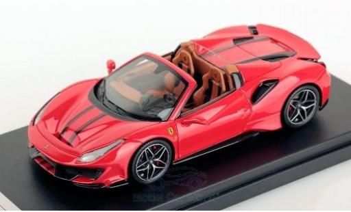Ferrari 488 1/43 Look Smart Pista Spider red/black 2019 diecast model cars