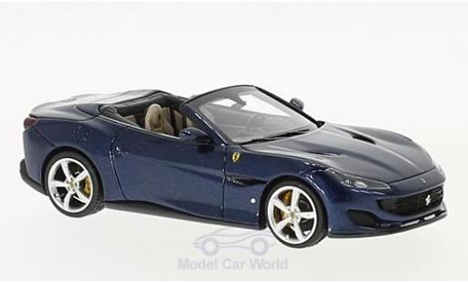 Ferrari Portofino 1/43 Look Smart metallic-dunkelblue diecast model cars