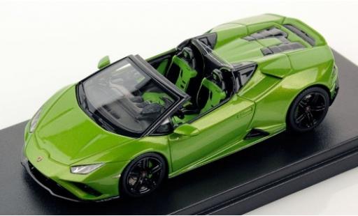 Lamborghini Huracan 1/43 Look Smart Evo RWD Spyder metallic-green 2019 diecast model cars