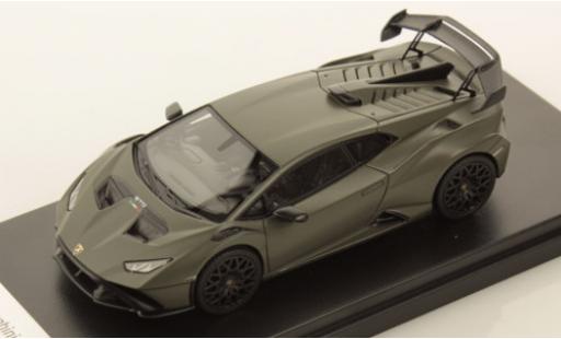 Lamborghini Huracan 1/43 Look Smart STO matt-dunkeloliv 2021 miniature