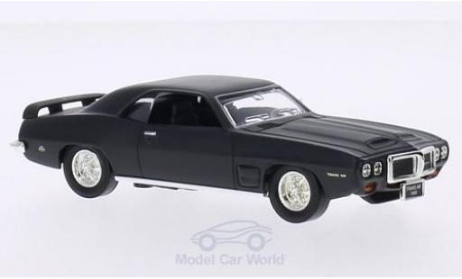 Pontiac Firebird 1/43 Lucky Die Cast Trans Am matt-noire 1969 ohne Vitrine miniature