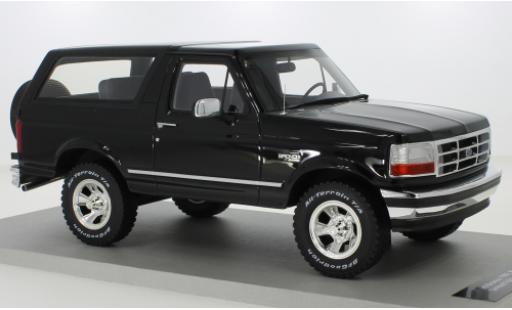 Ford Bronco 1/18 Lucky Step Models noire 1992 miniature