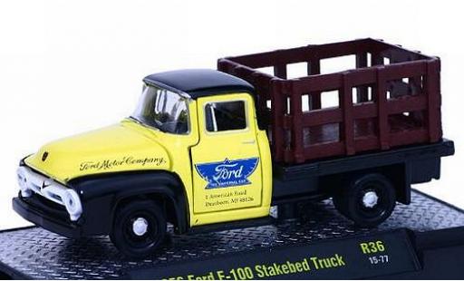 Ford F-1 1/64 M2 Machines 00 Stakebed Truck Motor Company 1956 voiture-Trucks Release 36 miniature