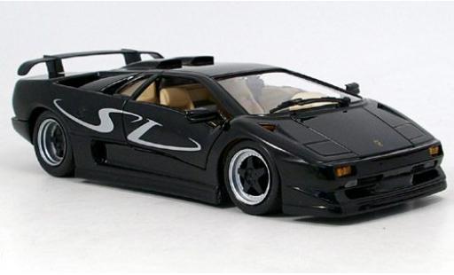 Lamborghini Diablo 1/18 Maisto SV black sans Vitrine diecast model cars