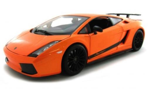 Lamborghini Gallardo 1/18 Maisto Superlegerra metallic-orange 2007 diecast model cars