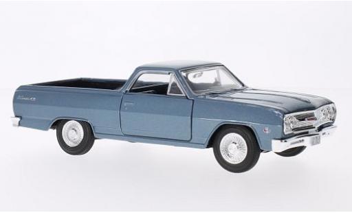 Chevrolet El Camino 1/24 Maisto metallic-bleu 1965 miniature
