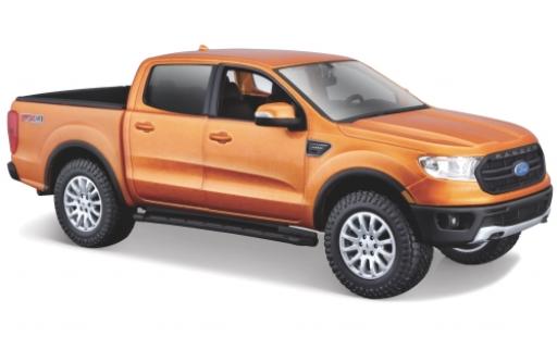 Ford Ranger 1/24 Maisto metallic-orange 2019 miniature