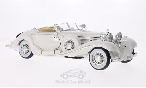 Mercedes 500 1/18 Maisto K Typ Spezial-Roadster white Maharadjah 1936 diecast model cars