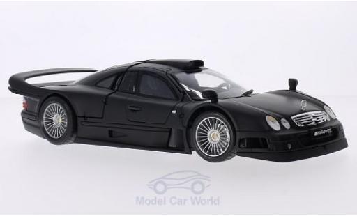 Mercedes CLK GTR 1/18 Maisto GTR matt-black Street Version diecast model cars