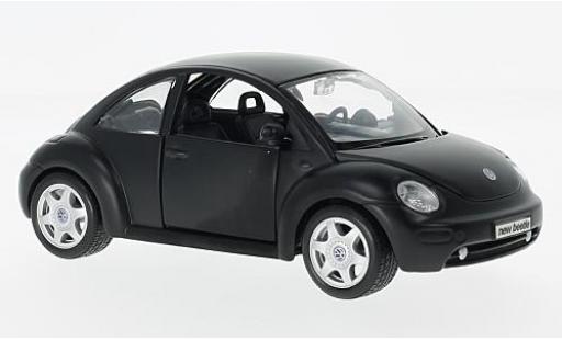 Volkswagen New Beetle 1/24 Maisto matt-noire l'échelle 1:25 sans Vitrine miniature