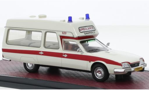 Citroen CX 1/43 Matrix 2000 Visser Ambulance 1977 modellino in miniatura