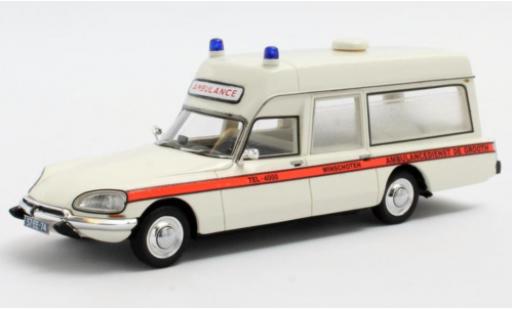 Citroen DS 1/43 Matrix 23 Visser Ambulance De Grooth Windschoten 1974 modellino in miniatura
