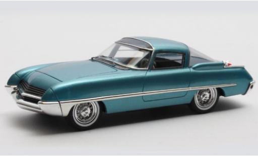 Ford Cougar 1/43 Matrix 406 Concept Car metallise bleu 1962 diecast model cars