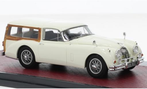 Jaguar XK 1/43 Matrix 150 beige 1959 miniature