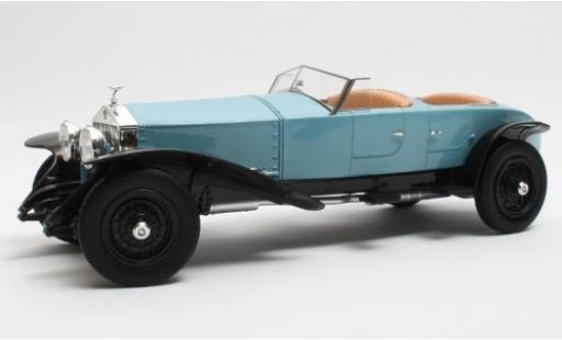Rolls Royce Phantom 1/18 Matrix Experimental Vehicle by Barker bleu clair/noire RHD 1926 miniature