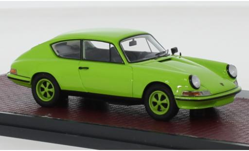 Porsche 911 1/43 Matrix B17 Prougeotype hellverte 1969 miniature