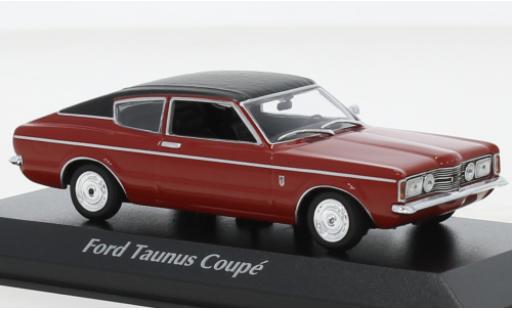 Ford Taunus 1/43 Maxichamps (TC I) Coupe rouge 1970 miniature