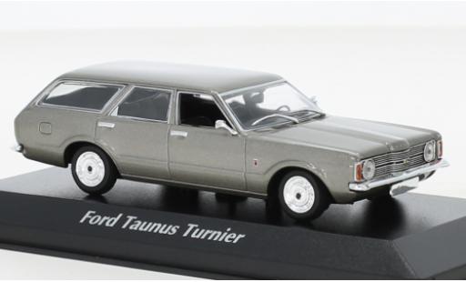 Ford Taunus 1/43 Maxichamps (TC I) Turnier metallise grau 1970 modellautos