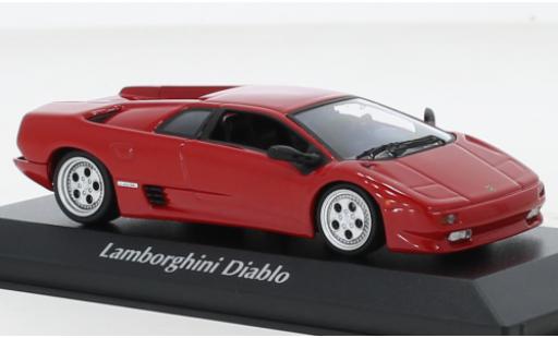 Lamborghini Diablo 1/43 Maxichamps red 1994 diecast model cars